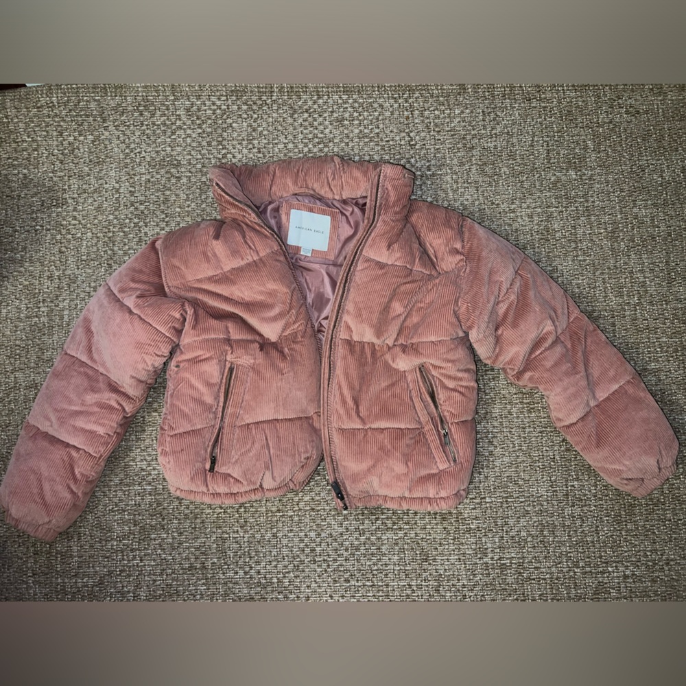 American Eagle Crop Coat Size XS